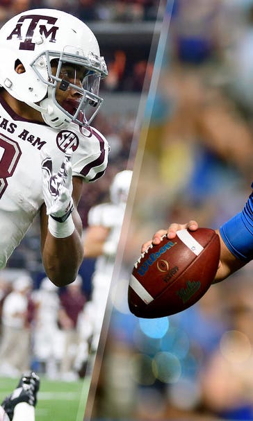 Top 10 true freshmen of 2015: A&M's Kirk, UCLA's Rosen lead list